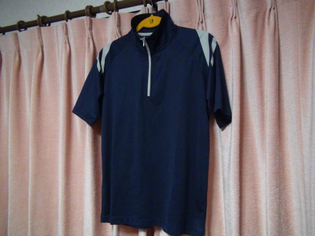 DRY&UVcutのポロシャツ(L)ネイビーホワイト!。 < 男性ファッション  DRY&UVcutのポロシャツ(L)ネイビーホワイト!。 < 男性ファッションの