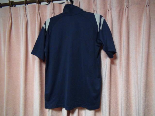 DRY&UVcutのポロシャツ(L)ネイビーホワイト!。 < 男性ファッション  DRY&UVcutのポロシャツ(L)ネイビーホワイト!。 < 男性ファッションの