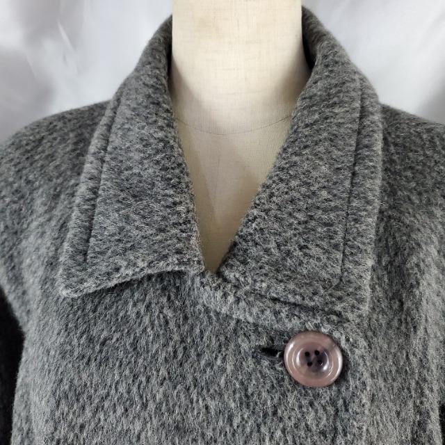 込み★312★EMCHARIOT★アルパカ混合!ロングコート★M★大き目 < 女性ファッション 込み★312★EMCHARIOT★アルパカ混合!ロングコート★M★大き目 < 女性ファッションの