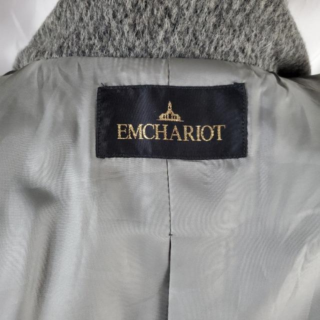 込み★312★EMCHARIOT★アルパカ混合!ロングコート★M★大き目 < 女性ファッション 込み★312★EMCHARIOT★アルパカ混合!ロングコート★M★大き目 < 女性ファッションの