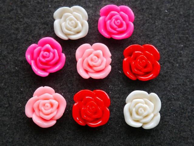 プラパーツ 手芸・アクセサリーパーツ  薔薇 8個セット デコパーツ < 香水/コスメ/ネイル  プラパーツ 手芸・アクセサリーパーツ  薔薇 8個セット デコパーツ  < 香水/コスメ/ネイルの