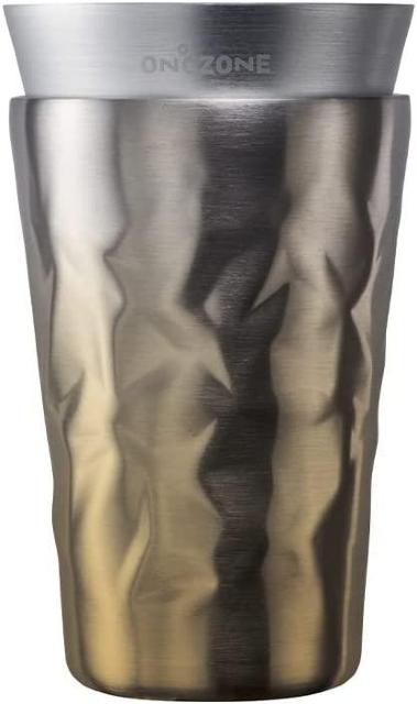 ドウシシャ 氷極 タンブラー 保冷専用 真空二重構造 アルミ単層 350ml ゴールド ON℃ZONE(オンドゾーン) < レジャー/スポーツ ドウシシャ 氷極 タンブラー 保冷専用 真空二重構造 アルミ単層 350ml ゴールド ON℃ZONE(オンドゾーン) < レジャー/スポーツの