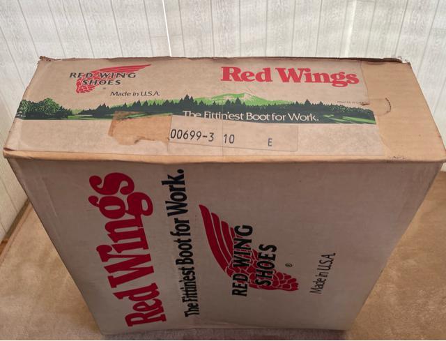 90s USA REDWING bhECO PT83 K[u[c 2218 c 10E fbhXgbN@1992NA  jt@bV 