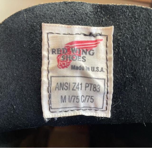 90s USA REDWING bhECO PT83 K[u[c 2218 c 10E fbhXgbN@1992NA  jt@bV 