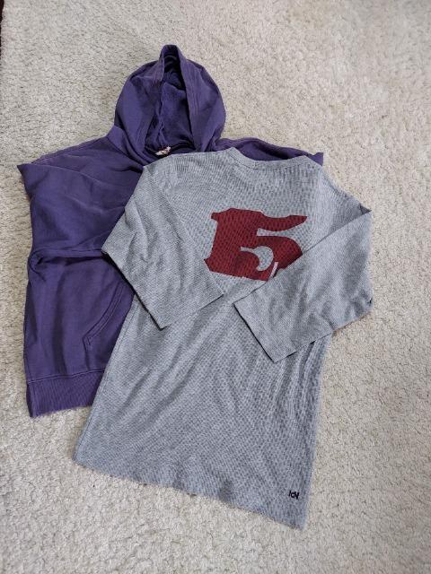 JUNK STOREトレーナー150cm2点セット売り < ブランド JUNK STOREトレーナー150cm2点セット売り < ブランドの