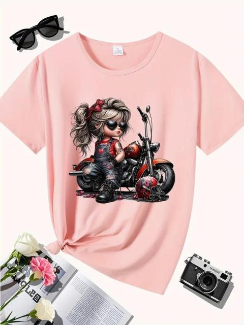 超お買い得890円★レディース モーターサイクルTシャツ 裏起毛 オールシーズン USAサイズM(日本サイズL相当)黒 < 女性ファッション  超お買い得890円★レディース モーターサイクルTシャツ 裏起毛 オールシーズン USAサイズM(日本サイズL相当)黒 < 女性ファッションの