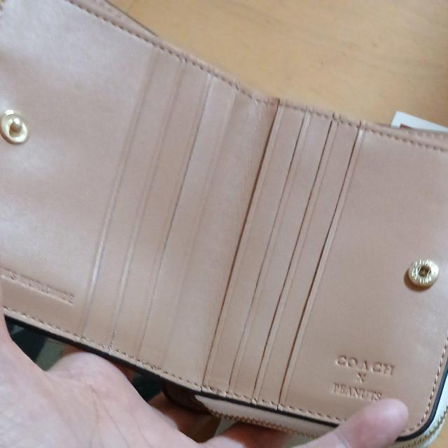 COACH×PEANUTS スヌーピー コラボ 財布 サーフィンデザイン ホワイト系 < ブランド  COACH×PEANUTS スヌーピー コラボ 財布 サーフィンデザイン ホワイト系 < ブランドの