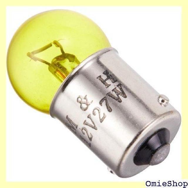 M&Hマツシマ 電球 12V27W イエロー G18 BA15S 2個入 A5117YE ライト バルブ 383 < 自動車/バイク M&Hマツシマ 電球 12V27W イエロー G18 BA15S 2個入 A5117YE ライト バルブ 383 < 自動車/バイク