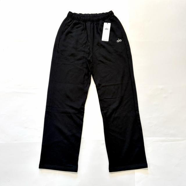 【未使用】AloYoga アコレードストレートレッグ スウェットパンツ ブラック ユニセックス < 女性ファッション 【未使用】AloYoga アコレードストレートレッグ スウェットパンツ ブラック ユニセックス < 女性ファッションの