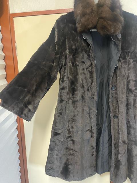 毛皮コート コート ロングコート リバーシブル EMBA エンバ < 女性ファッション 毛皮コート コート ロングコート リバーシブル EMBA エンバ < 女性ファッションの