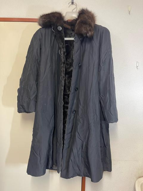 毛皮コート コート ロングコート リバーシブル EMBA エンバ < 女性ファッション 毛皮コート コート ロングコート リバーシブル EMBA エンバ < 女性ファッションの