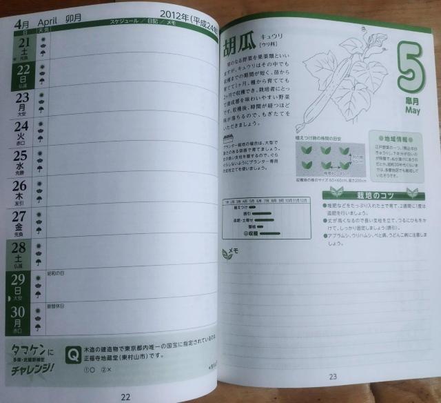 ���܂���񔄕i�@���܍ʁX 2012 �N��A4�_�C�A���[ �m�b�܁@�ƒ�؉��@���g�p �� �C���e���A/���C�t�� 