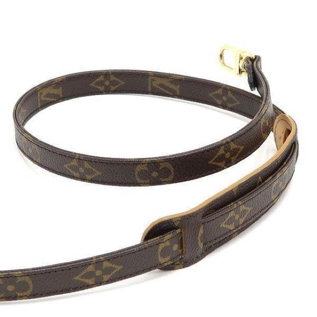 ◆ 本物 美品 ◆ LV ルイヴィトン モノグラム ショルダーストラップ 120×1.6cm 斜めがけ ストラップ J75010 < ブランド ◆ 本物 美品 ◆ LV ルイヴィトン モノグラム ショルダーストラップ 120×1.6cm 斜めがけ ストラップ J75010 < ブランドの