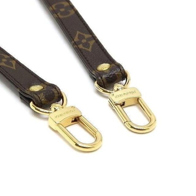 ◆ 本物 美品 ◆ LV ルイヴィトン モノグラム ショルダーストラップ 120×1.6cm 斜めがけ ストラップ J75010 < ブランド ◆ 本物 美品 ◆ LV ルイヴィトン モノグラム ショルダーストラップ 120×1.6cm 斜めがけ ストラップ J75010 < ブランドの