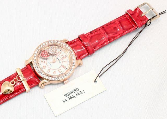 NEW★チャーム付き・ムーブハートストーン腕時計SRHI3BE < 女性アクセサリー/時計  NEW★チャーム付き・ムーブハートストーン腕時計SRHI3BE < 女性アクセサリー/時計の