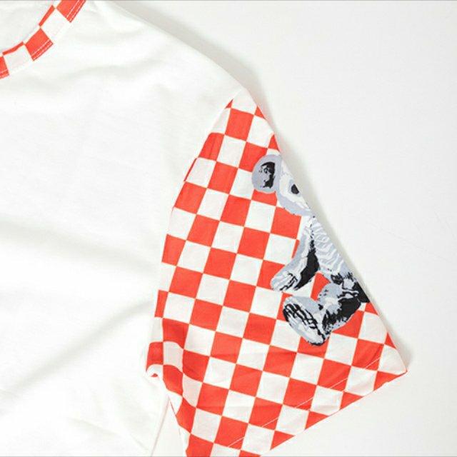 Drughoney【ユニセックス】スケルトンテディ&ブロックチェック < ブランド  Drughoney【ユニセックス】スケルトンテディ&ブロックチェック < ブランドの