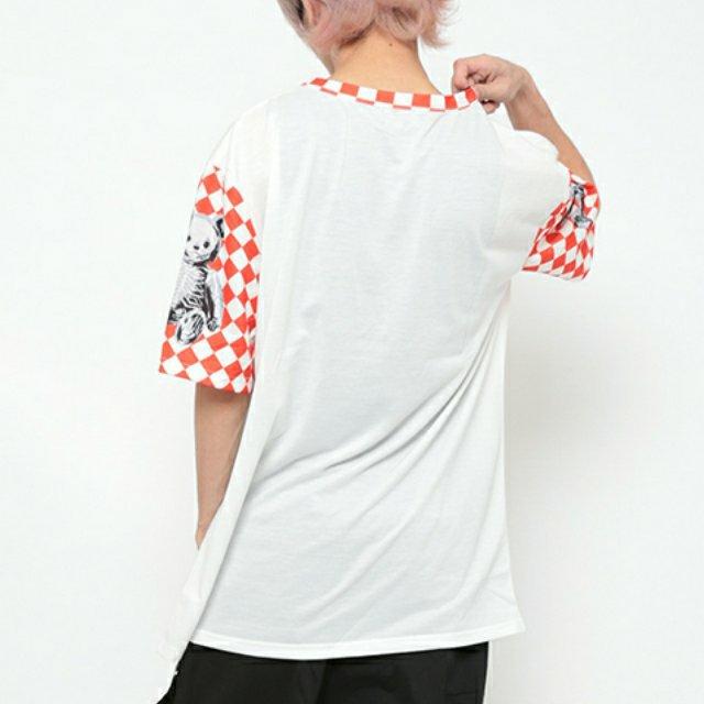 Drughoney【ユニセックス】スケルトンテディ&ブロックチェック < ブランド  Drughoney【ユニセックス】スケルトンテディ&ブロックチェック < ブランドの