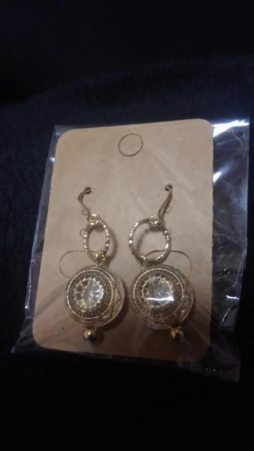 ハンドメイド*1点のみ*リング&ゴールド彫刻*ピアス < 女性ファッション ハンドメイド*1点のみ*リング&ゴールド彫刻*ピアス < 女性ファッションの