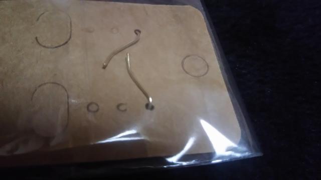 ハンドメイド*1点のみ*リング&ゴールド彫刻*ピアス < 女性ファッション ハンドメイド*1点のみ*リング&ゴールド彫刻*ピアス < 女性ファッションの