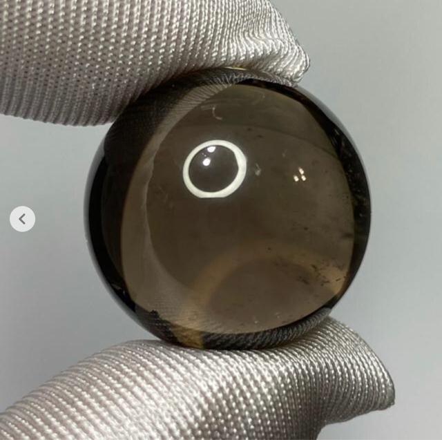 《置物No.022》ブラジル産 天然石スモーキークォーツ スフィア < インテリア/ライフ  《置物No.022》ブラジル産 天然石スモーキークォーツ スフィア < インテリア/ライフの