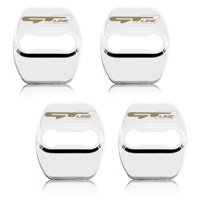 簡単カスタムGTLINEドアストライカー ドアロックカバー 4個組 1台分 ◎メッキ 汎用ドアストライカーカスタム錆防止 < 自動車/バイク 簡単カスタムGTLINEドアストライカー ドアロックカバー 4個組 1台分 ◎メッキ 汎用ドアストライカーカスタム錆防止 < 自動車/バイク
