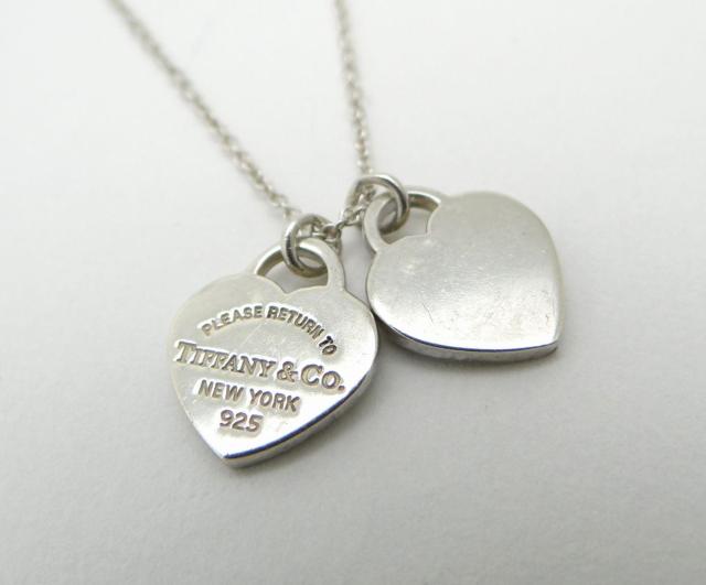 TIFFANY&CO. eBt@j[ ^[gD _un[g lbNX SV925 Vo[USEDyz  uh 