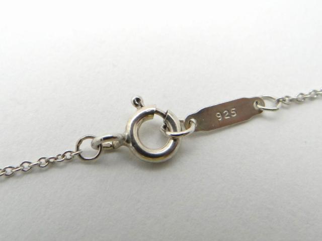 TIFFANY&CO. eBt@j[ ^[gD _un[g lbNX SV925 Vo[USEDyz  uh 