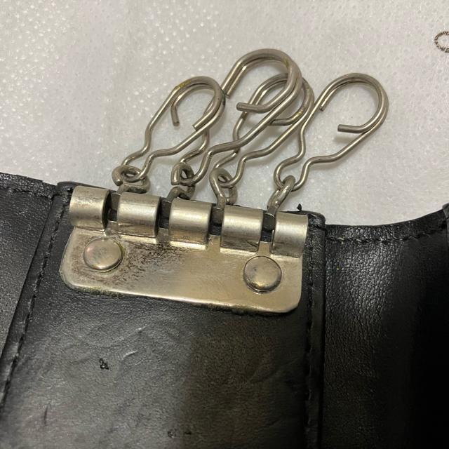 【Paul Smith / ポールスミス】 牛革 レザー / 4連キーケース 黒 < ブランド 【Paul Smith / ポールスミス】 牛革 レザー / 4連キーケース 黒 < ブランドの