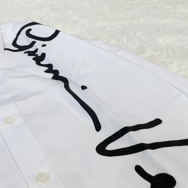 美品 ヴェルサーチ ロゴ入長袖シャツ Yシャツ カジュアル 白 38 < 男性ファッション 美品 ヴェルサーチ ロゴ入長袖シャツ Yシャツ カジュアル 白 38 < 男性ファッションの