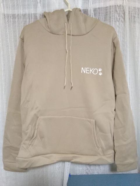 NEKOみみつきパーカー L ベージュ < アニメ/コミック/キャラクター NEKOみみつきパーカー L ベージュ < アニメ/コミック/キャラクターの