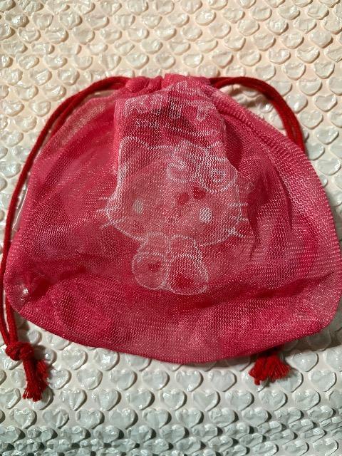 サンリオ ハローキティ★メッシュ巾着 < おもちゃ サンリオ ハローキティ★メッシュ巾着 < おもちゃの