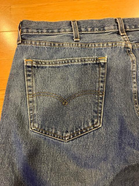 LEVI�fS ���[�o�C�X 505�X�g���[�g�f�j�� �傫��sizeW40used �� �u�����h�� 