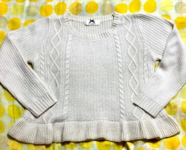 Supreme.La.La. �V���v���[������ M �y�v���� �P�[�u���j�b�g �Z�[�^�[ �I�t�z���C�g  �� �����t�@�b�V������ 