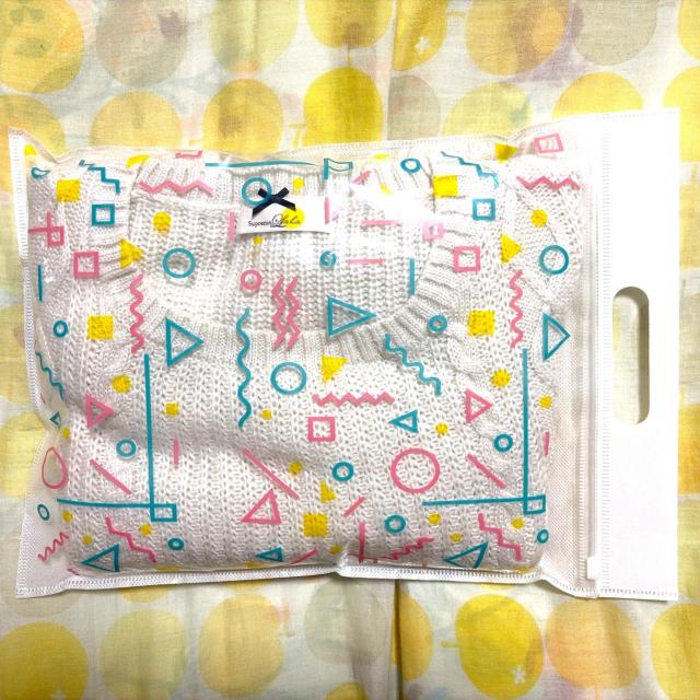 Supreme.La.La. �V���v���[������ M �y�v���� �P�[�u���j�b�g �Z�[�^�[ �I�t�z���C�g �� �����t�@�b�V������ 