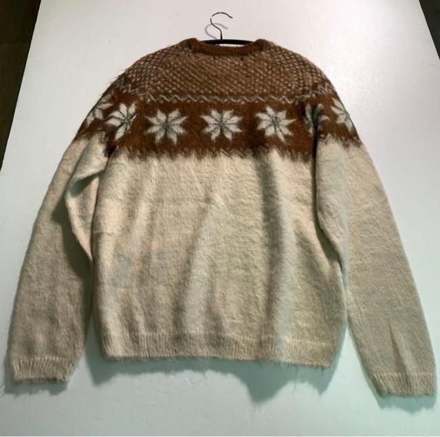 美品 ZARA MAN モヘアニット カナディアンニット ネイティブ柄 Mサイズ タグ付き < 男性ファッション 美品 ZARA MAN モヘアニット カナディアンニット ネイティブ柄 Mサイズ タグ付き < 男性ファッションの