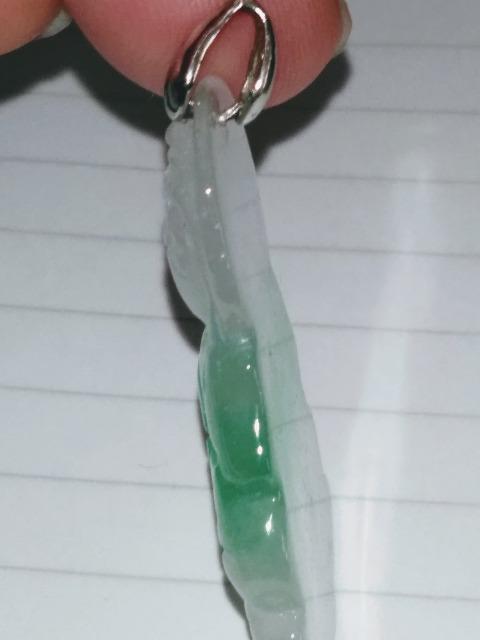 透明感 氷翡翠の観音様のお守りペンダントトップ < 女性アクセサリー/時計 透明感 氷翡翠の観音様のお守りペンダントトップ < 女性アクセサリー/時計の