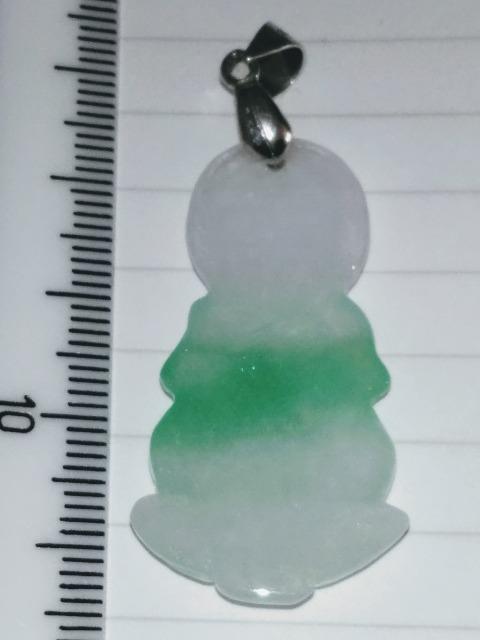 透明感 氷翡翠の観音様のお守りペンダントトップ < 女性アクセサリー/時計 透明感 氷翡翠の観音様のお守りペンダントトップ < 女性アクセサリー/時計の