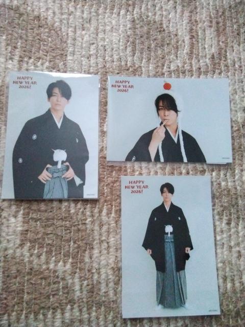 亀梨和也 お正月フォトセット 3枚 < タレントグッズ 亀梨和也 お正月フォトセット 3枚 < タレントグッズの