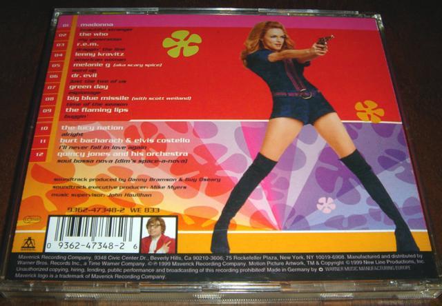 Austin Powers I[XeBEp[Y Tg  CD  CD/DVD/rfI 