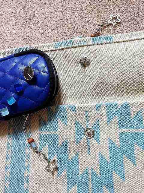 エスニック◆クラッチバッグ マルチポーチ セット◆コンチョ < 女性ファッション  エスニック◆クラッチバッグ マルチポーチ セット◆コンチョ < 女性ファッションの