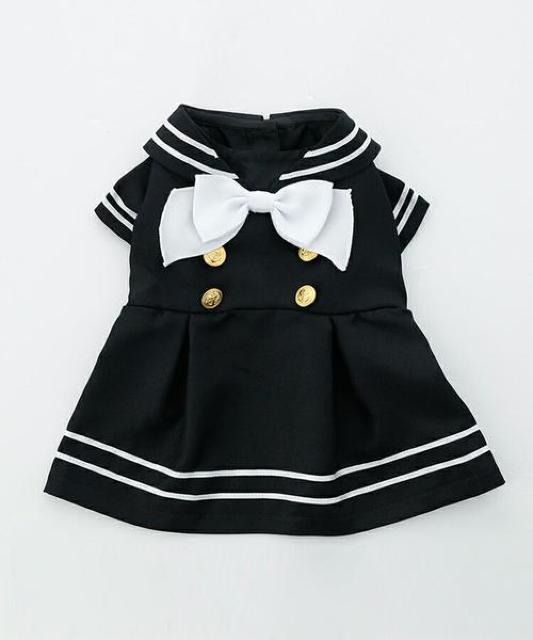SALE●定価3,342円【新品】ゴールドボタン付きセーラー服●ペット服 犬服 コスプレ●S < ペット/手芸/園芸  SALE●定価3,342円【新品】ゴールドボタン付きセーラー服●ペット服 犬服 コスプレ●S < ペット/手芸/園芸の