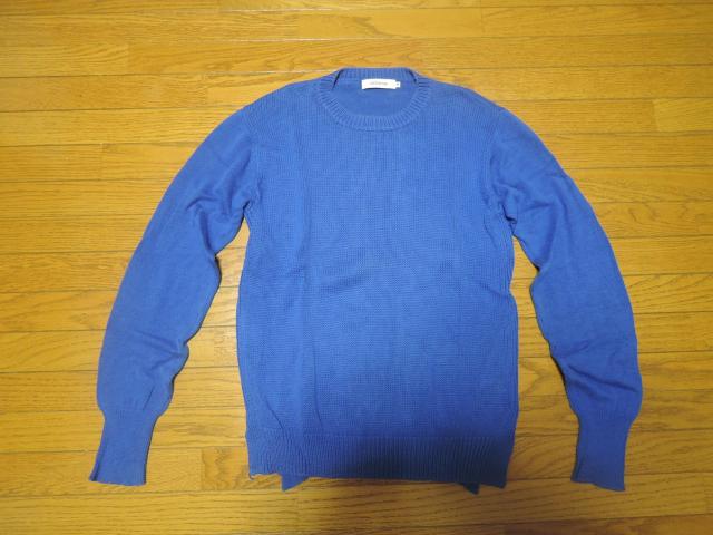 nonnative ノンネイティブ コットン ニット カットソー 2 青系BLUE 薄手 < ブランド  nonnative ノンネイティブ コットン ニット カットソー 2 青系BLUE 薄手  < ブランドの