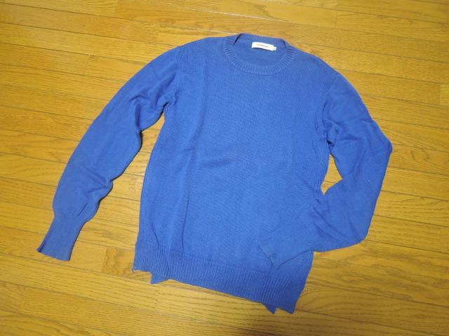 nonnative ノンネイティブ コットン ニット カットソー 2 青系BLUE 薄手 < ブランド  nonnative ノンネイティブ コットン ニット カットソー 2 青系BLUE 薄手 < ブランドの