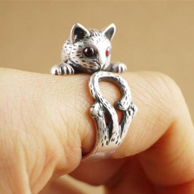 送料無料※高級感 ゆびわ 猫 ネコ 指輪 フリーサイズ リング 贈り物 (13号〜20号) 男女兼用 シルバー 新品 < 女性アクセサリー/時計 送料無料※高級感 ゆびわ 猫 ネコ 指輪 フリーサイズ リング 贈り物 (13号〜20号) 男女兼用 シルバー 新品 < 女性アクセサリー/時計の