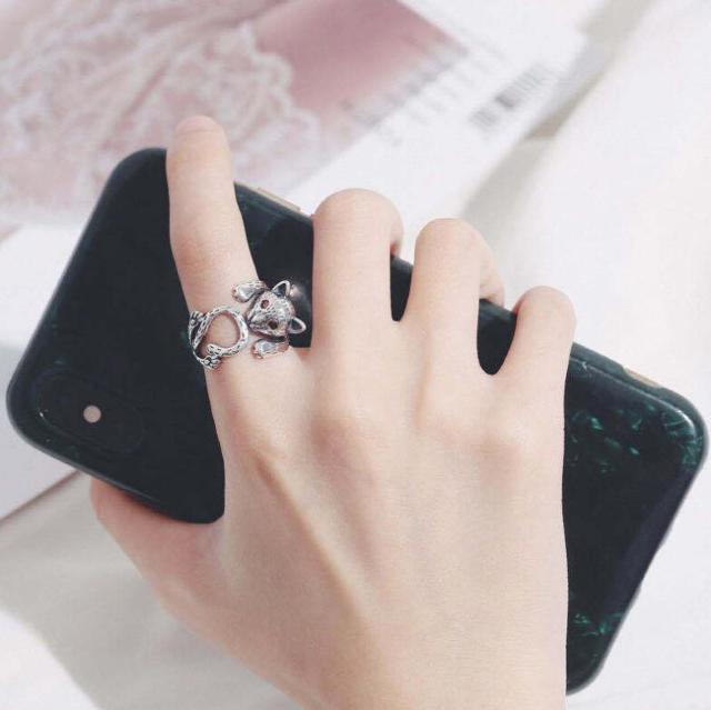 送料無料※高級感 ゆびわ 猫 ネコ 指輪 フリーサイズ リング 贈り物 (13号〜20号) 男女兼用 シルバー 新品 < 女性アクセサリー/時計 送料無料※高級感 ゆびわ 猫 ネコ 指輪 フリーサイズ リング 贈り物 (13号〜20号) 男女兼用 シルバー 新品 < 女性アクセサリー/時計の