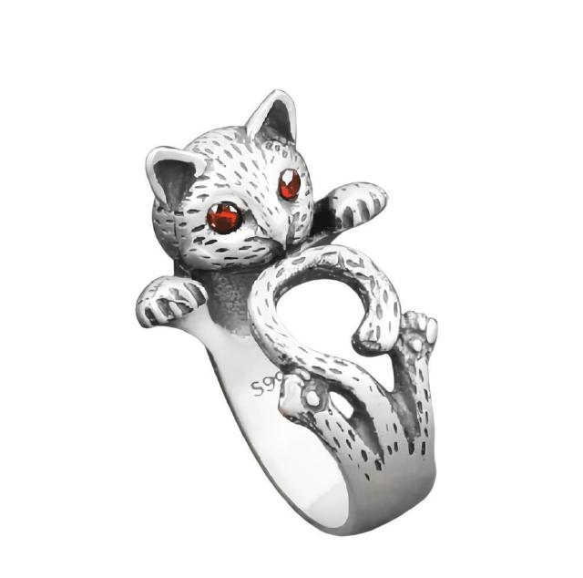 送料無料※高級感 ゆびわ 猫 ネコ 指輪 フリーサイズ リング 贈り物 (13号〜20号) 男女兼用 シルバー 新品 < 女性アクセサリー/時計 送料無料※高級感 ゆびわ 猫 ネコ 指輪 フリーサイズ リング 贈り物 (13号〜20号) 男女兼用 シルバー 新品 < 女性アクセサリー/時計の