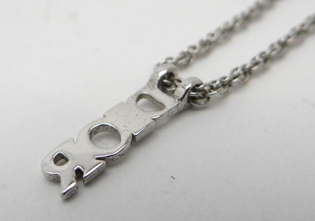 Christian Dior �f�B�I�[�� Dior���S �l�b�N���X �`���[�J�[ �V���o�[��USED���y���������z �� �u�����h�� 