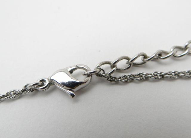 Christian Dior �f�B�I�[�� Dior���S �l�b�N���X �`���[�J�[ �V���o�[��USED���y���������z �� �u�����h�� 