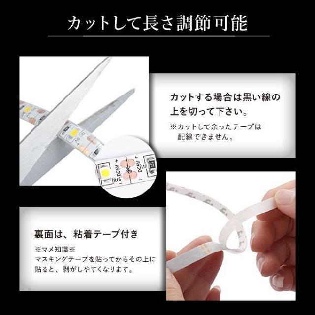 *USB}  LED e[vCg XCb`t 1m/2m  Ɠd/AV 