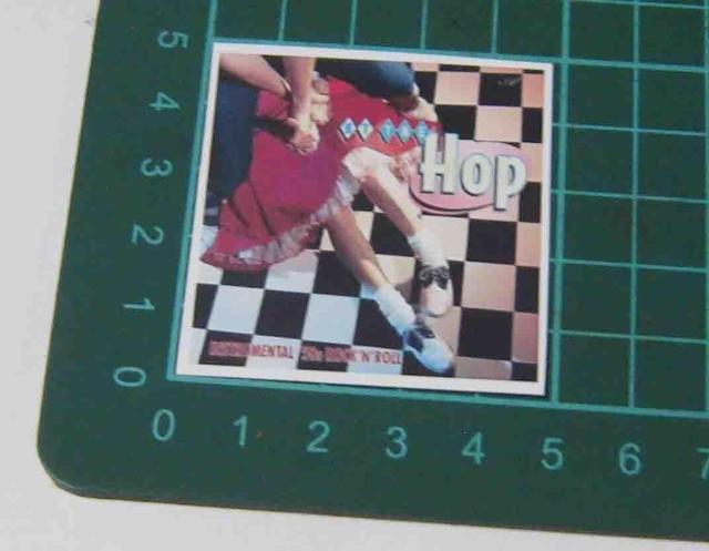 AT THE HOP ロックンロール ステッカー < CD/DVD/ビデオ AT THE HOP ロックンロール ステッカー < CD/DVD/ビデオの